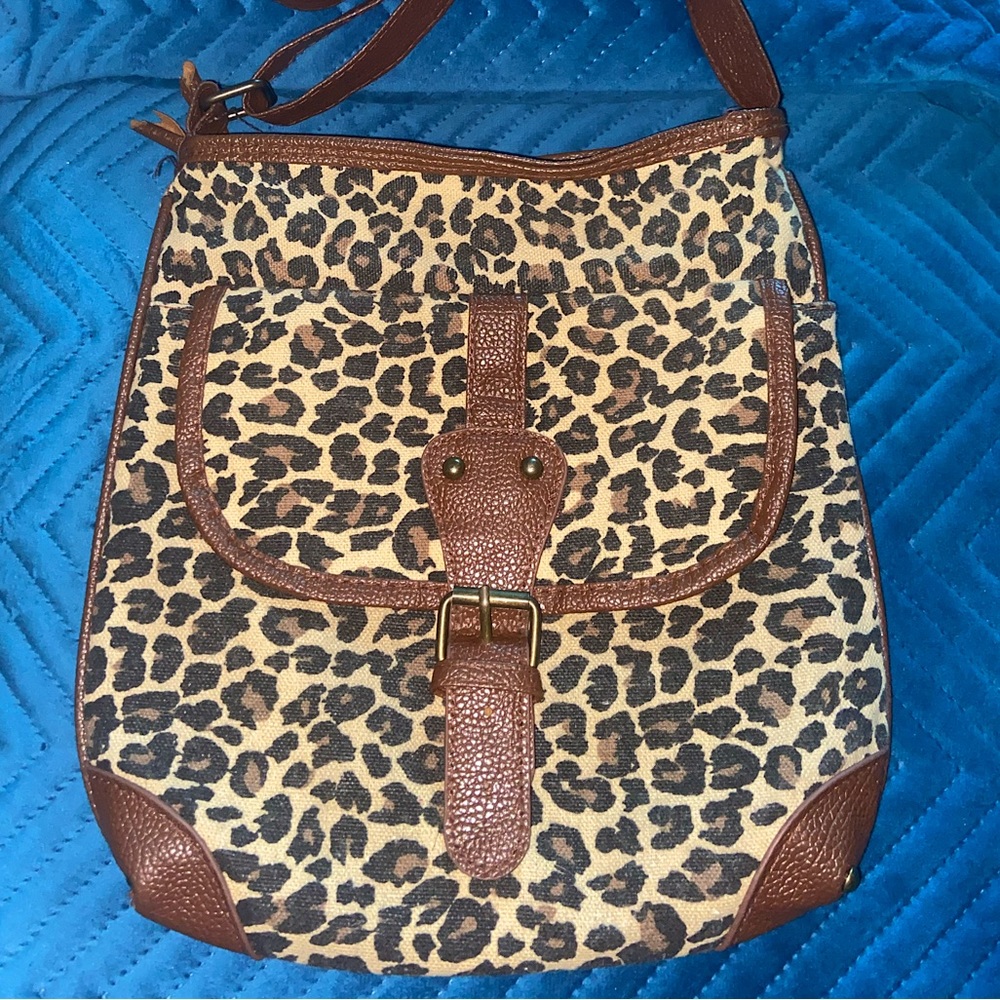 Cheetah Print Crossbody